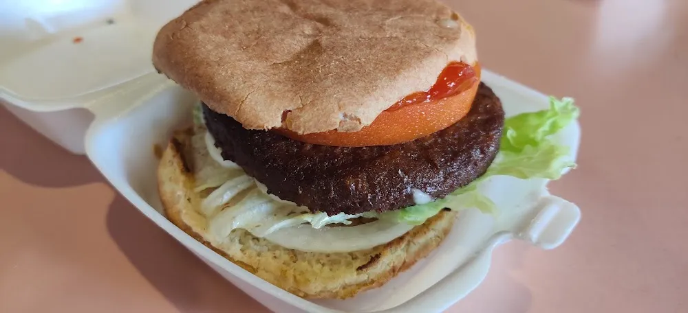 Veggie Burger with Cheese
